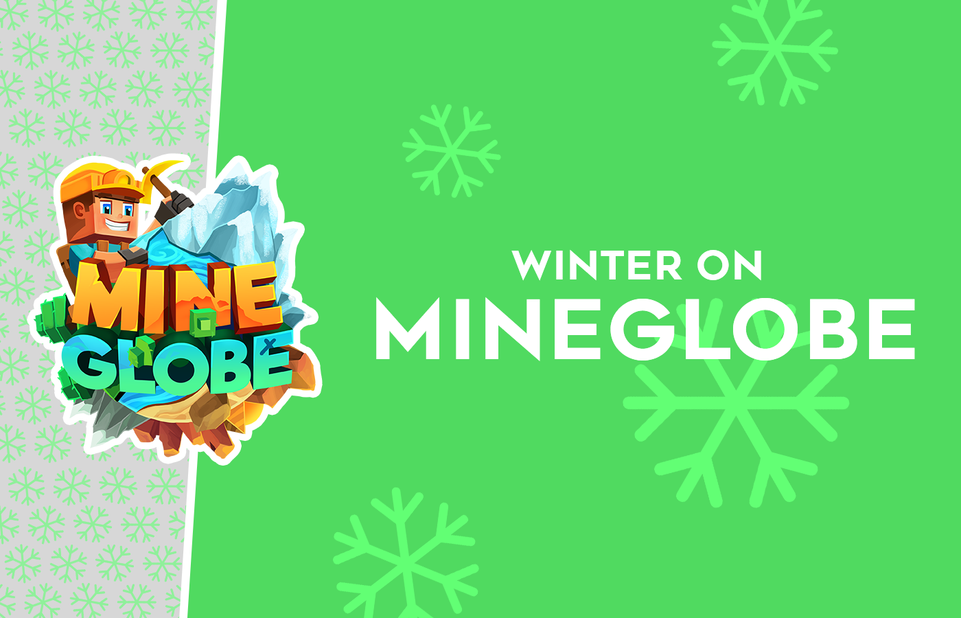 Winter on MineGlobe