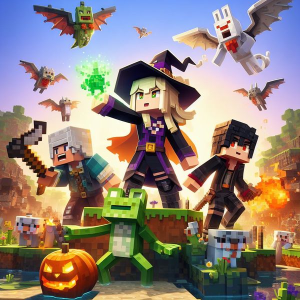 Minecraft Legends Unleashes Exciting Updates: From Frogs to Witches!